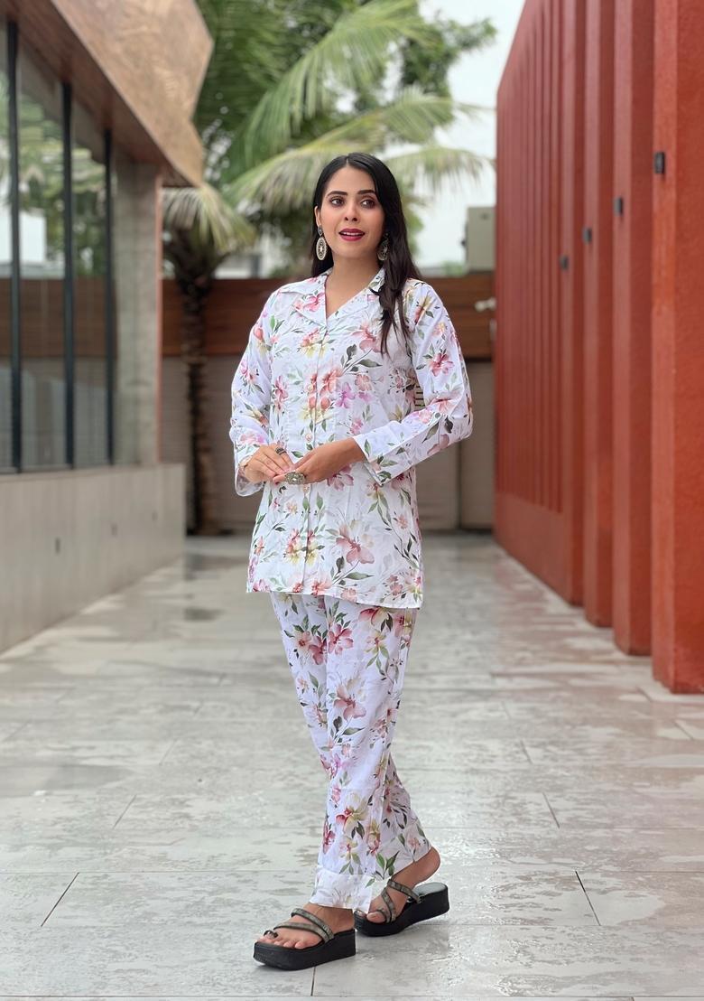 Multicolor Printed Cotton Co Ord Sets - Indya