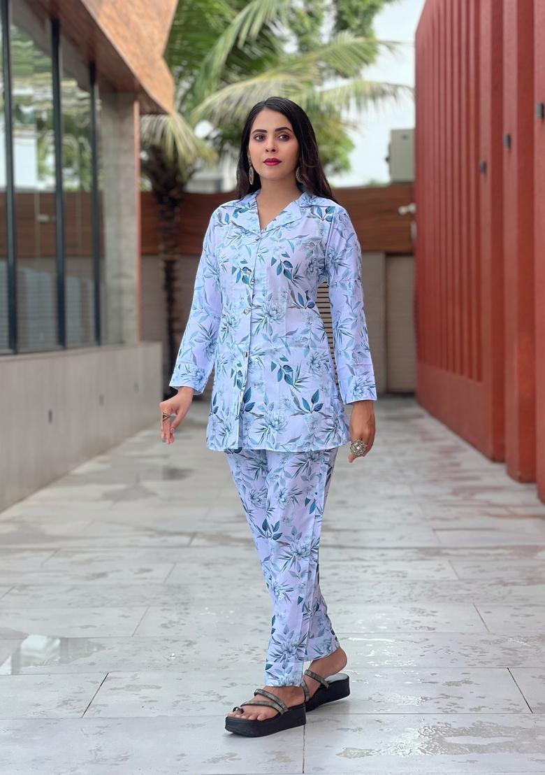 Multicolor Printed Cotton Co Ord Sets - Indya