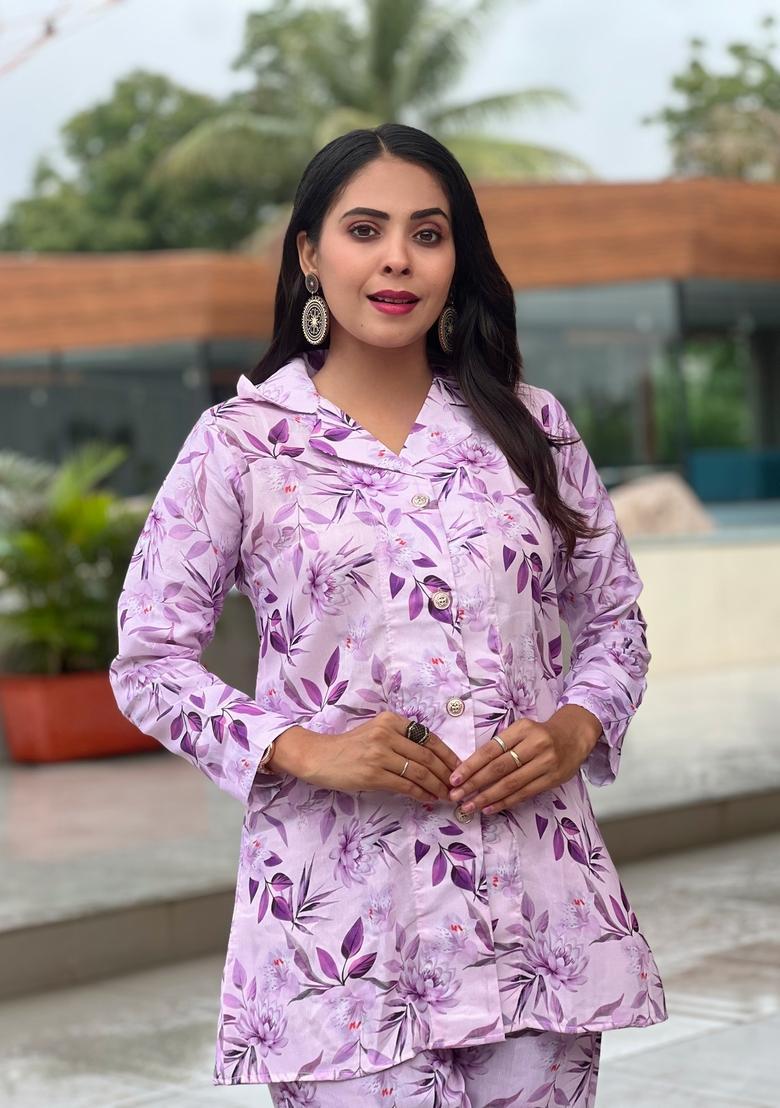 Multicolor Printed Cotton Co Ord Sets - Indya