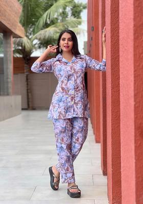 Multicolor Printed Cotton Co Ord Sets