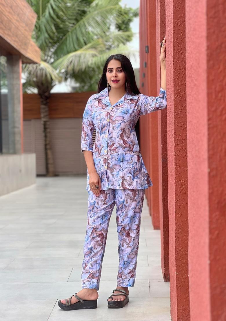 Multicolor Printed Cotton Co Ord Sets - Indya