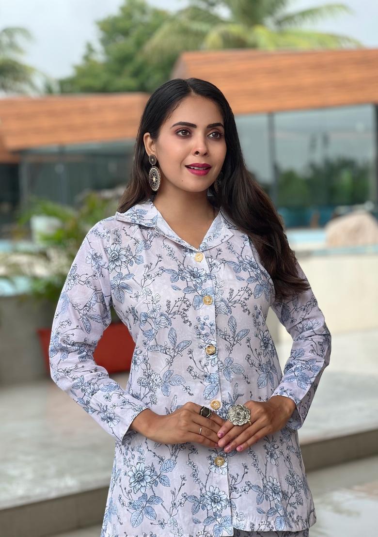 Multicolor Printed Cotton Co Ord Sets - Indya