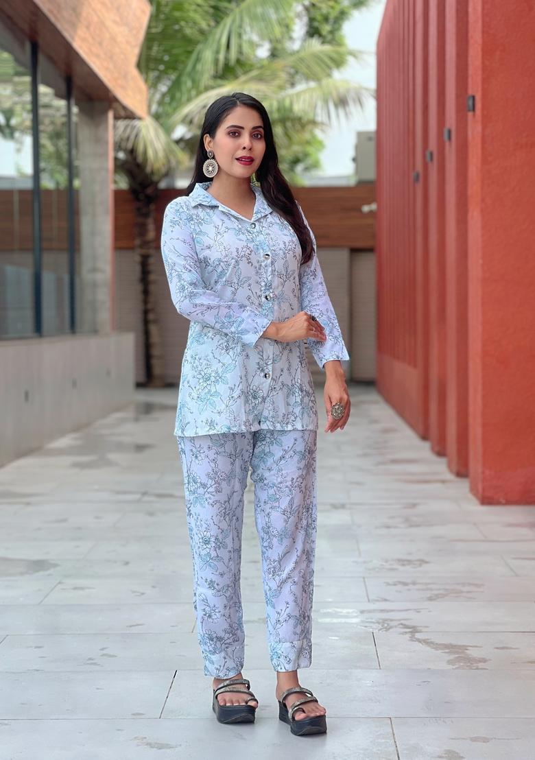 Multicolor Printed Cotton Co Ord Sets - Indya