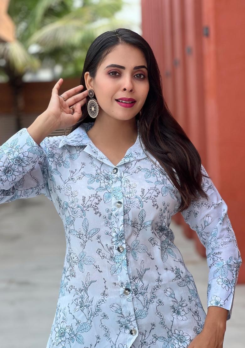 Multicolor Printed Cotton Co Ord Sets - Indya