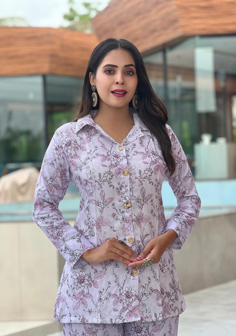 Multicolor Printed Cotton Co Ord Sets - Indya