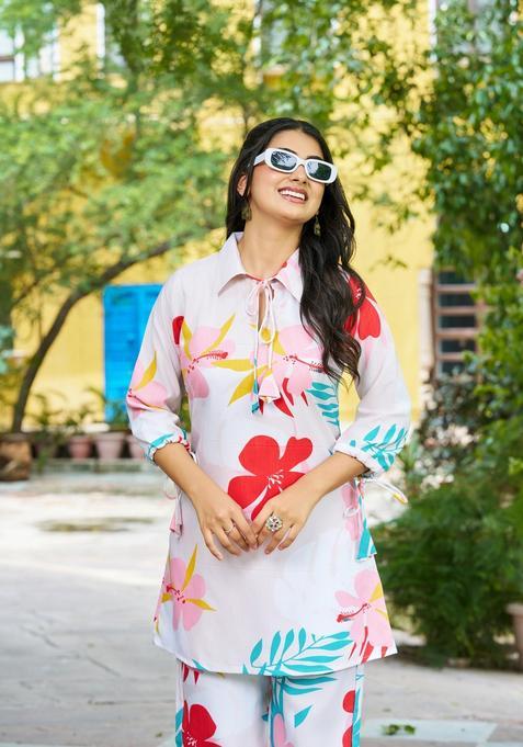 Multicolor Printed Cotton Co Ord Sets