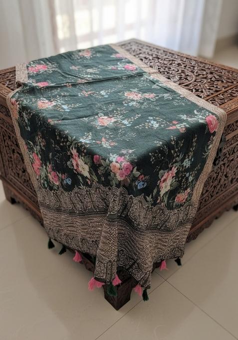 Multicolor Printed Cotton Dupatta