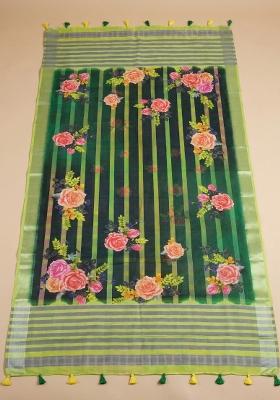 Multicolor Printed Cotton Dupatta