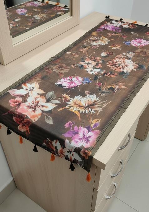 Multicolor Printed Cotton Dupatta