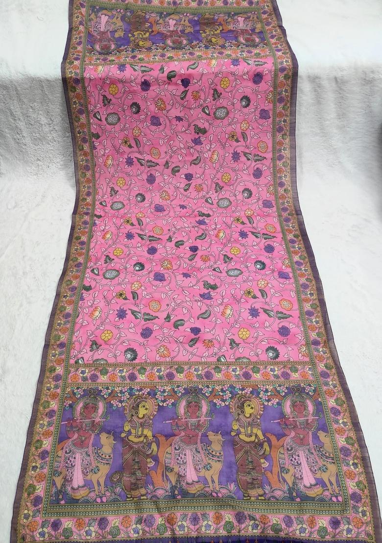 Multicolor Printed Cotton Dupatta - Indya
