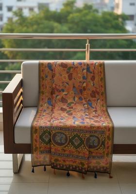 Multicolor Printed Cotton Dupatta