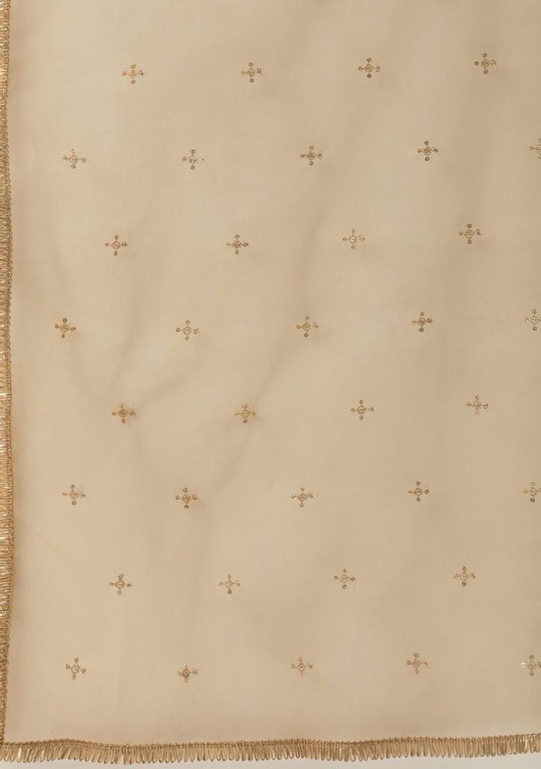 Green Bandhani Print Poly Blend Tunic