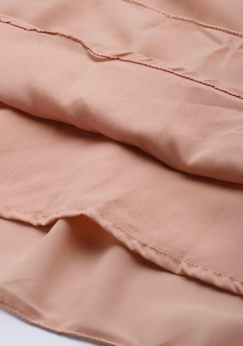 Pink Floral Print Georgette Tunic