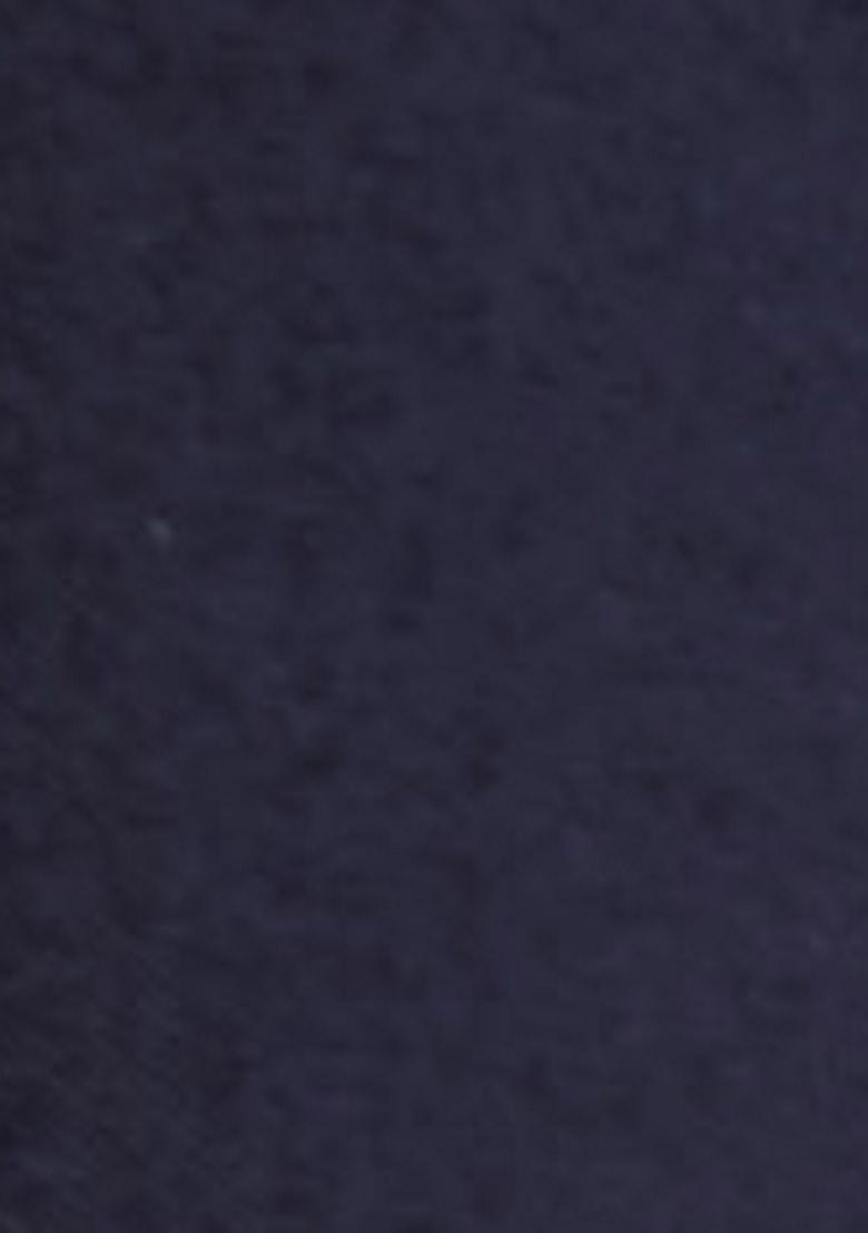 Navy Blue Embroidered Rayon Anarkali Kurta