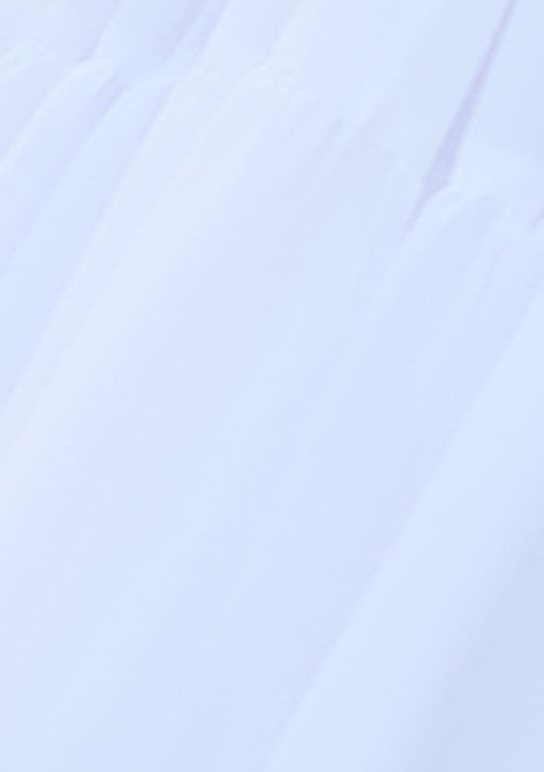 White Gamthi Work Faux Blooming Anarkali Set