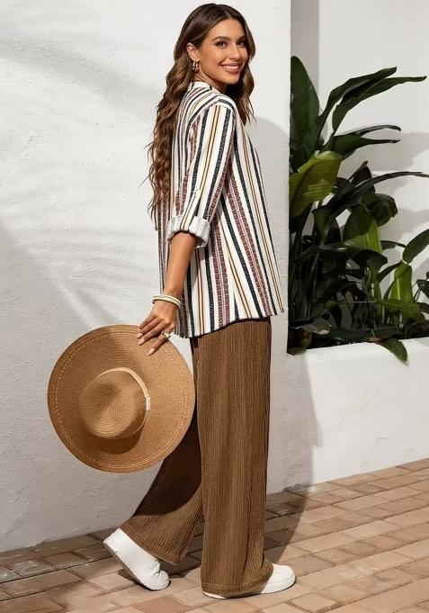 Multi Printed Lyocell Co Ord Set