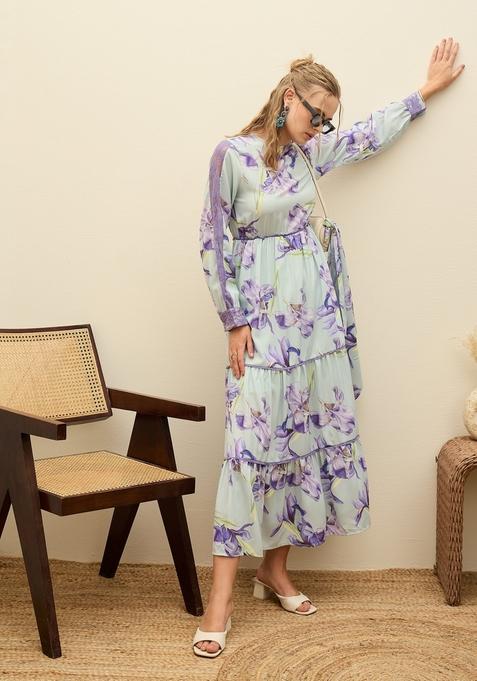 See Green Printed Summer Cool Dresses