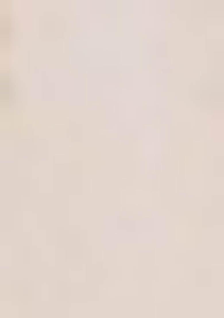 Off White Embroidered Polyester Dresses