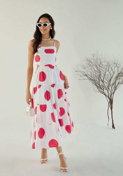 White Embroidered Cotton Dresses