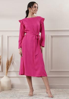 White embroidered Cotton Dress