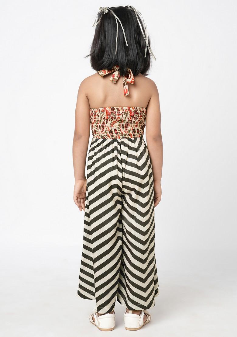 Yellow Digital Print Print Jumpsuit