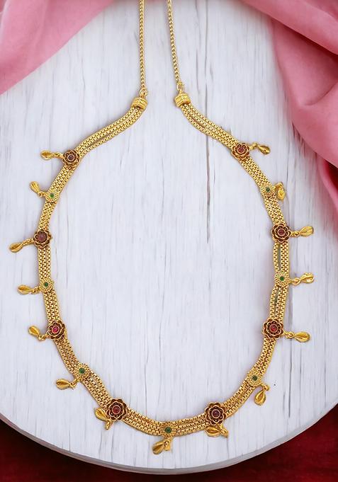 Copper Gold Plated Waist Chain Kamarband