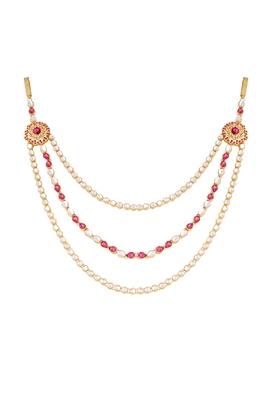 Gold Plated Traditional Ethnic Kundan Studded Multi Layered Adjustable Kamarband