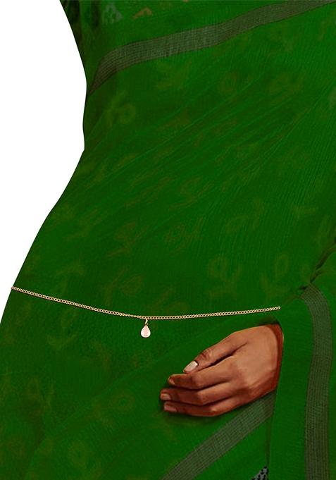 Gold Plated Traditional Ethnic Adjustable Chain Kamarband