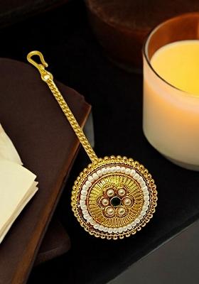 Gold Plated Maang Tikka