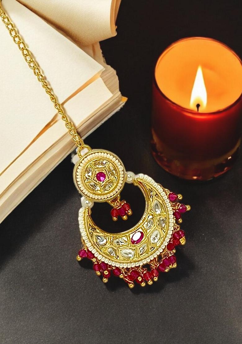 Gold Plated Maang Tikka