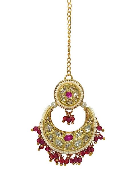 Gold Plated Maang Tikka