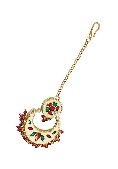 Gold Plated Maang Tikka