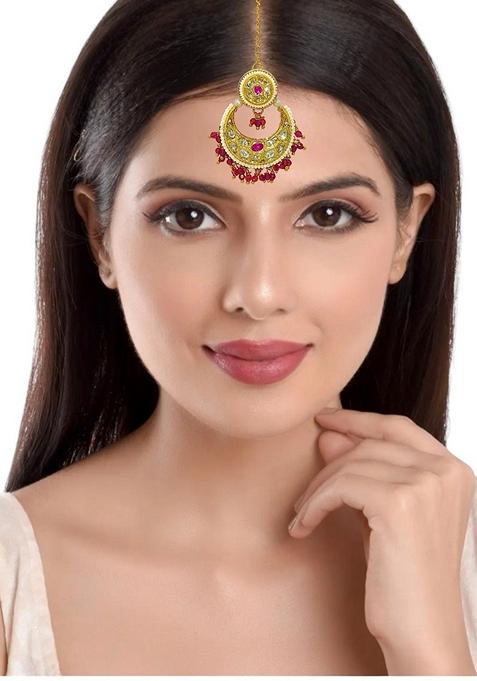 Gold Plated Maang Tikka