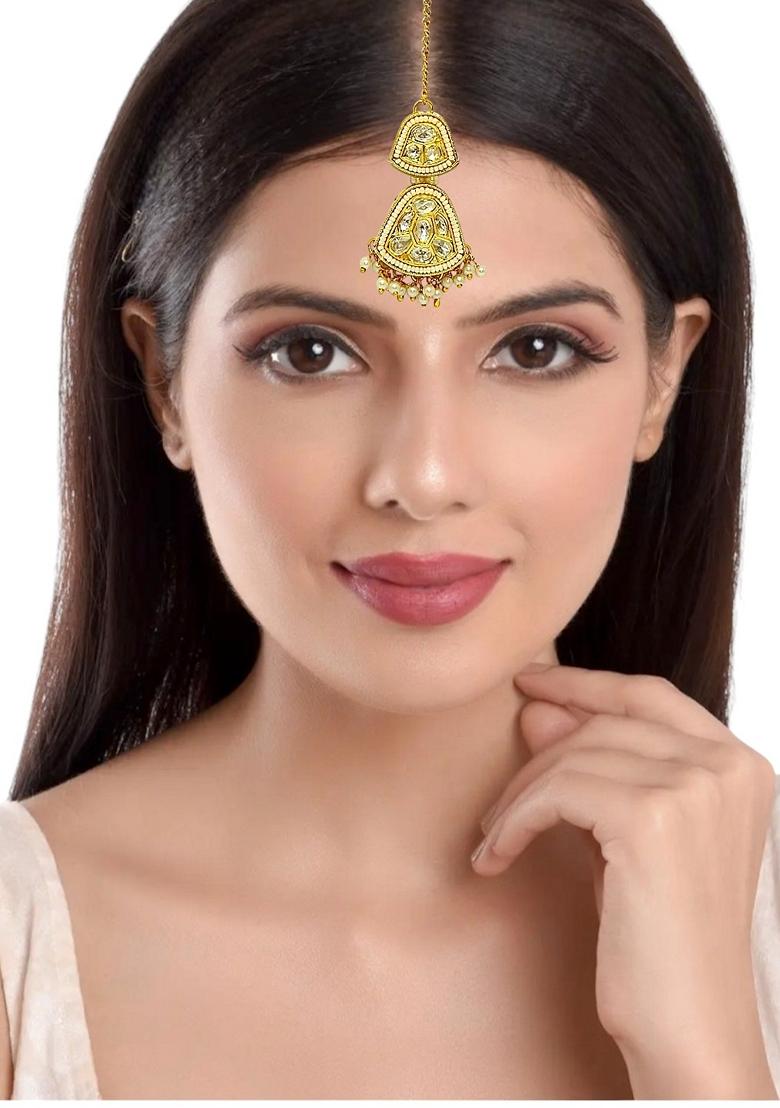 Gold Plated Maang Tikka