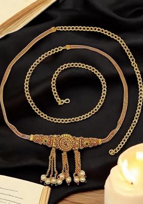 Gold Bead Studded Kamarband