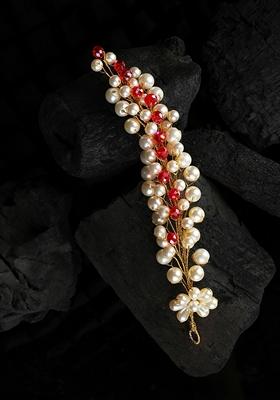 Red Pearl Hair Accessory