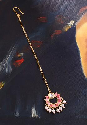 Gold Plated Maang Tikka