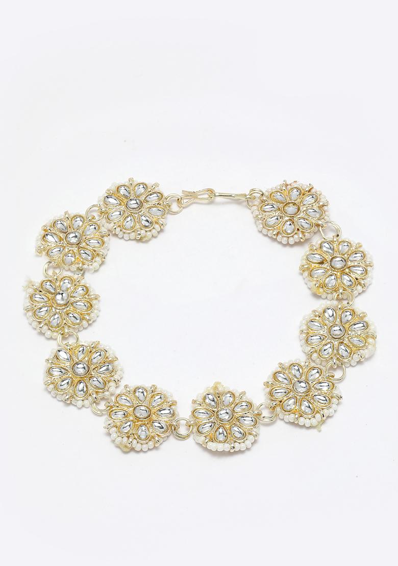 Silver Gold Plated Traditional Trending Matha Patti