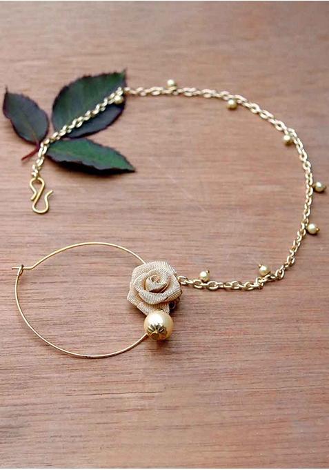Gold Flower Mixed Alloy Nath