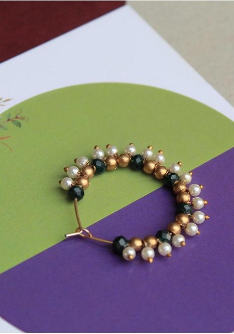 Brown And Blue Geometric Mixed Alloy Nath