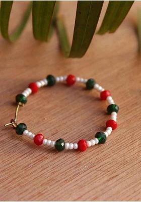 Red And Blue Multi Magic Mixed Alloy Nath - Indya