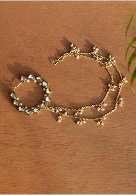 White Starlight Mixed Alloy Nath - Indya