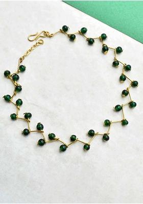 Green Twist Me Mixed Alloy Anklets