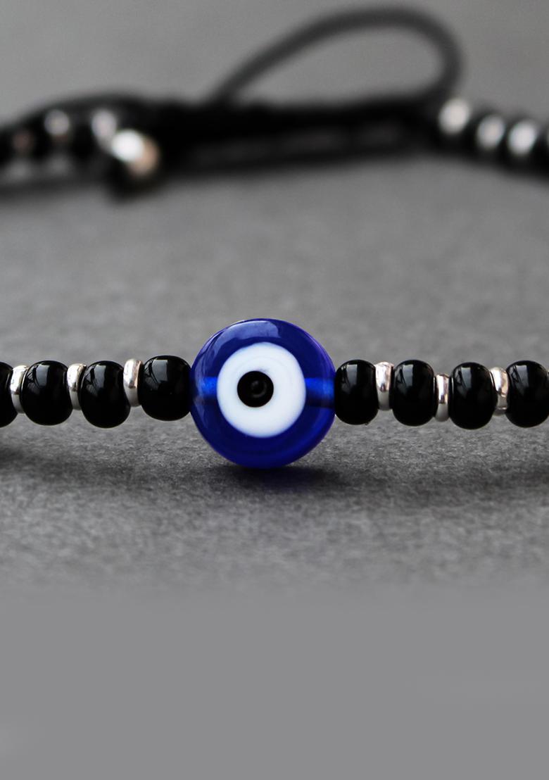 Silver Evil Eye Sterling Silver Anklets