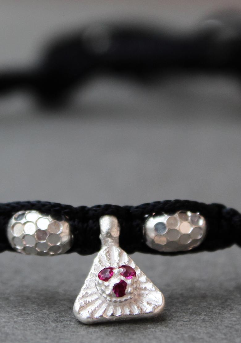 Silver Beaded Sterling Silver Anklets