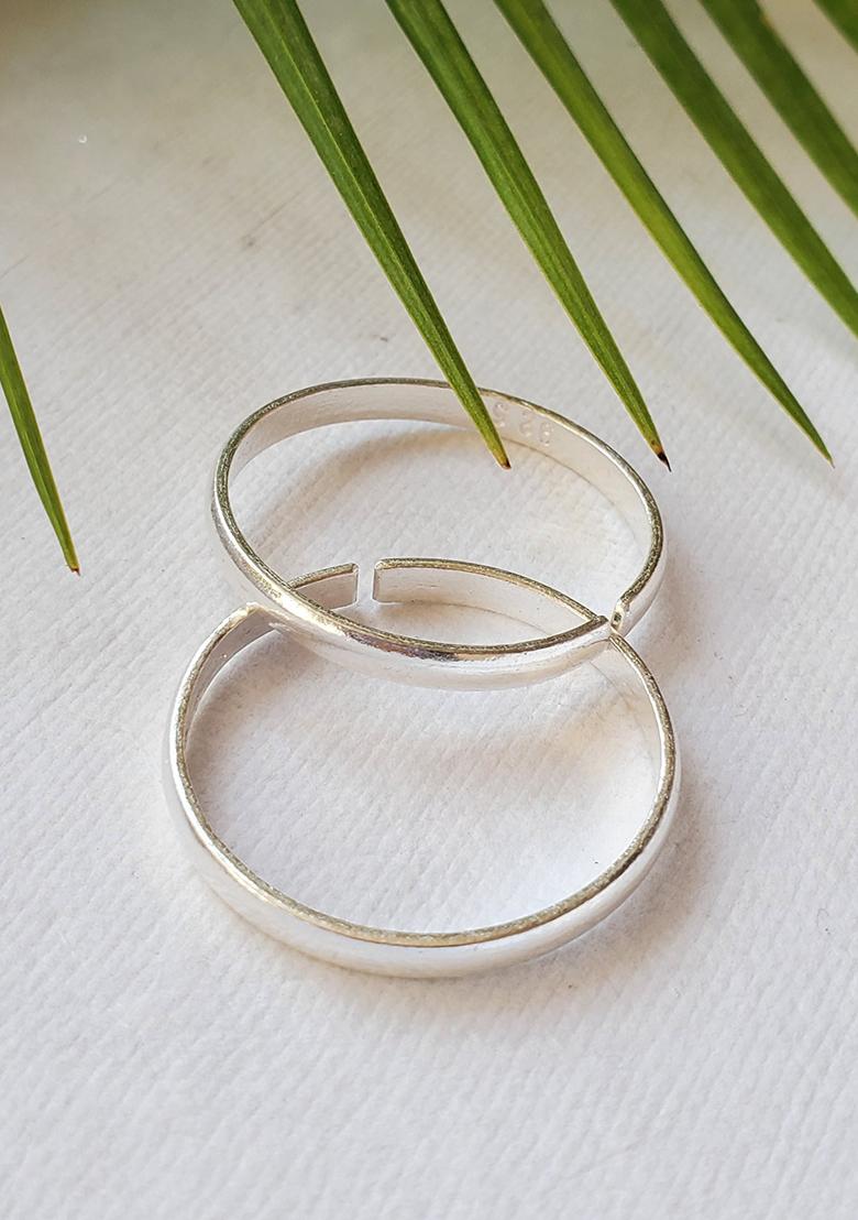 Silver Statement Sterling Silver Toe Ring