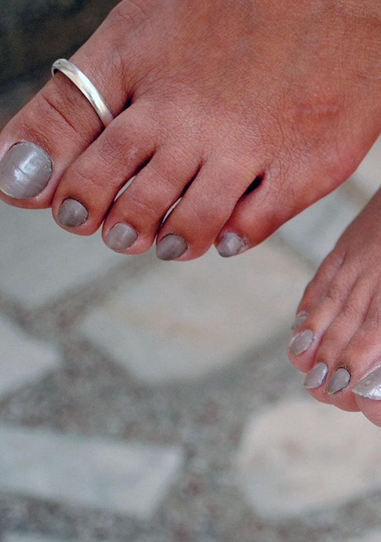 Silver Statement Sterling Silver Toe Ring