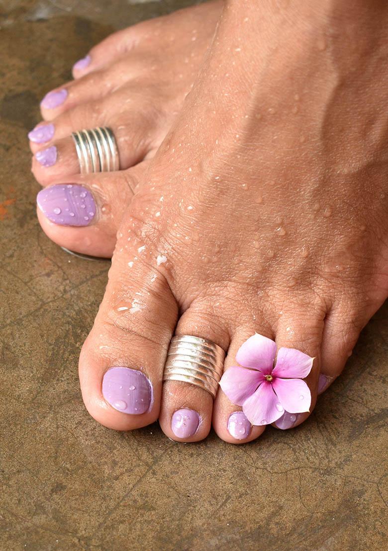 Silver Statement Sterling Silver Toe Ring