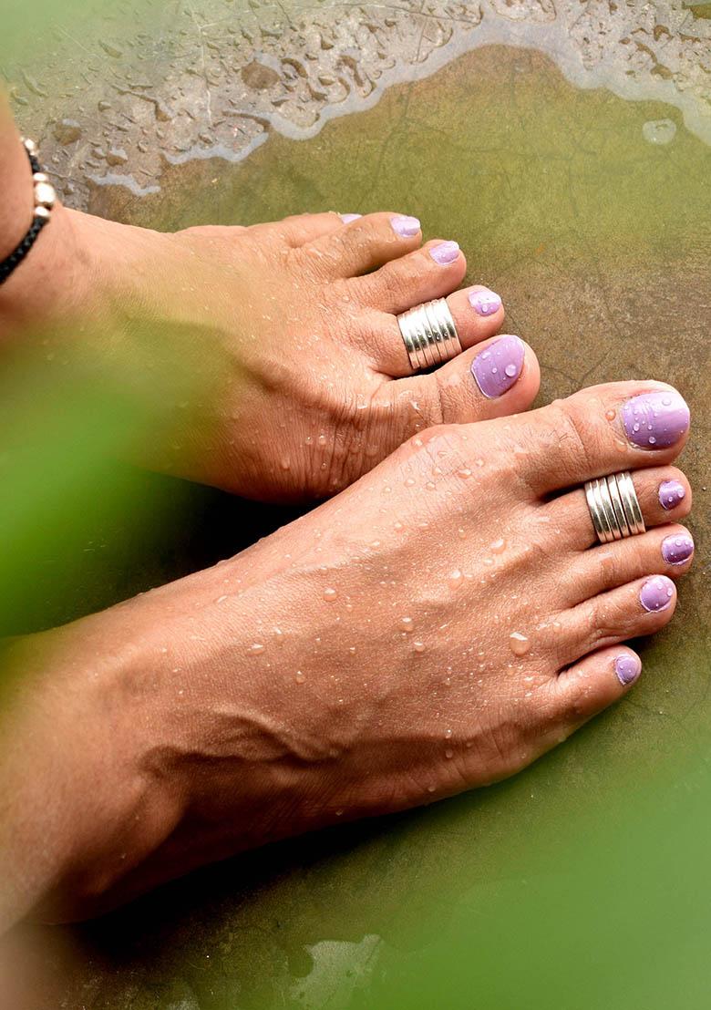 Silver Statement Sterling Silver Toe Ring
