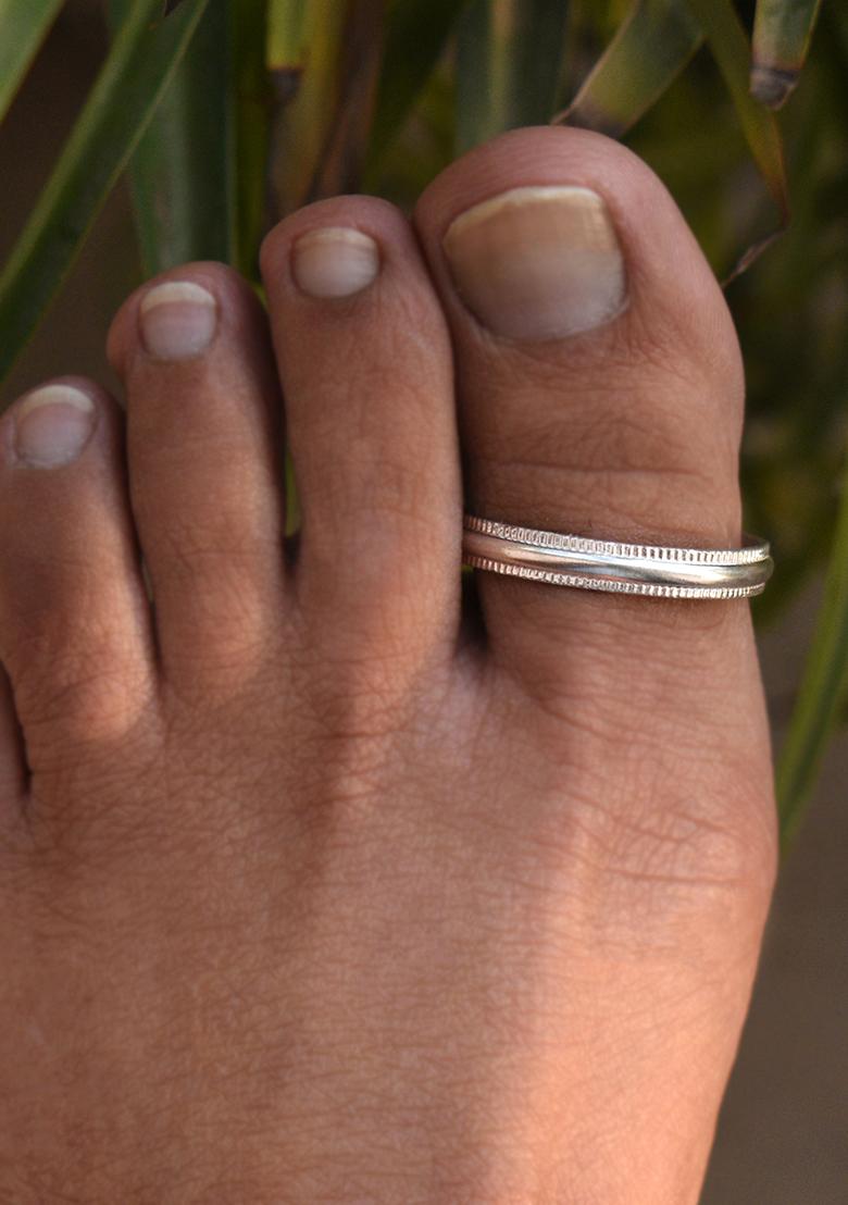 Silver Statement Sterling Silver Toe Ring